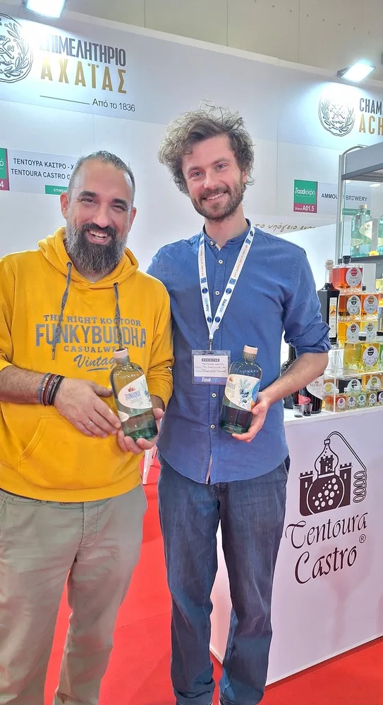 Η ποτοποιία ΤΕΝΤΟΥΡΑ ΚΑΣΤΡΟ – ΧΑΧΑΛΗΣ στην FOOD EXPO - ΟΕΝΟΤELIA 2026 με νέο προϊόν ΦΩΤΟ
