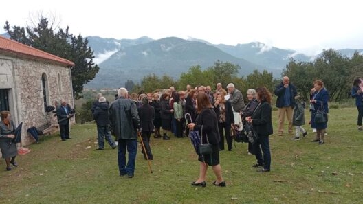 Η μνήμη του Αγίου Γεωργίου στην Κλειτορία ΦΩΤΟ