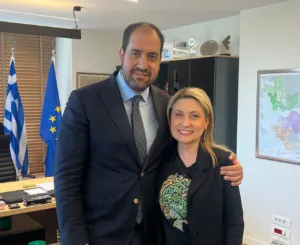 Πάτρα: Τι είπε η Χριστίνα Αλεξοπούλου στον Γ. Κεφαλογιάννη για τις πυρκαγιές ΦΩΤΟ