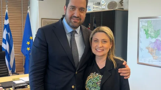 Πάτρα: Τι είπε η Χριστίνα Αλεξοπούλου στον Γ. Κεφαλογιάννη για τις πυρκαγιές ΦΩΤΟ