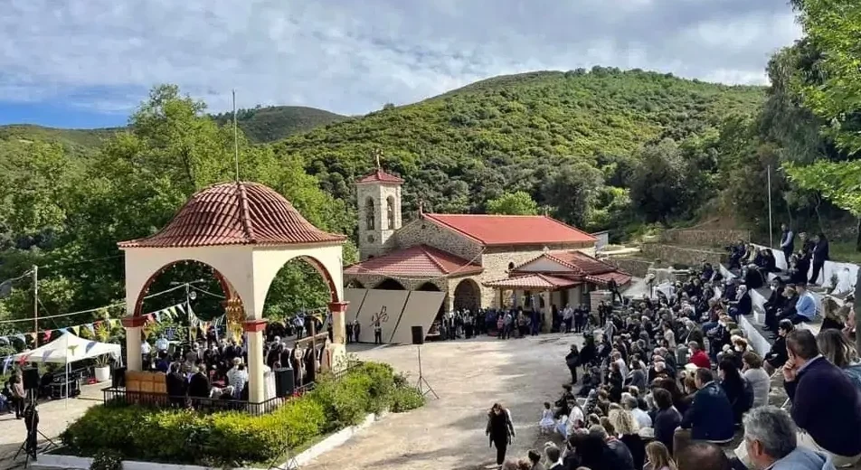 Στις 9 και 10 Μαΐου γιορτάζει η Μονή Αγίου Νικολάου Σπάτων Δυτικής Αχαΐας