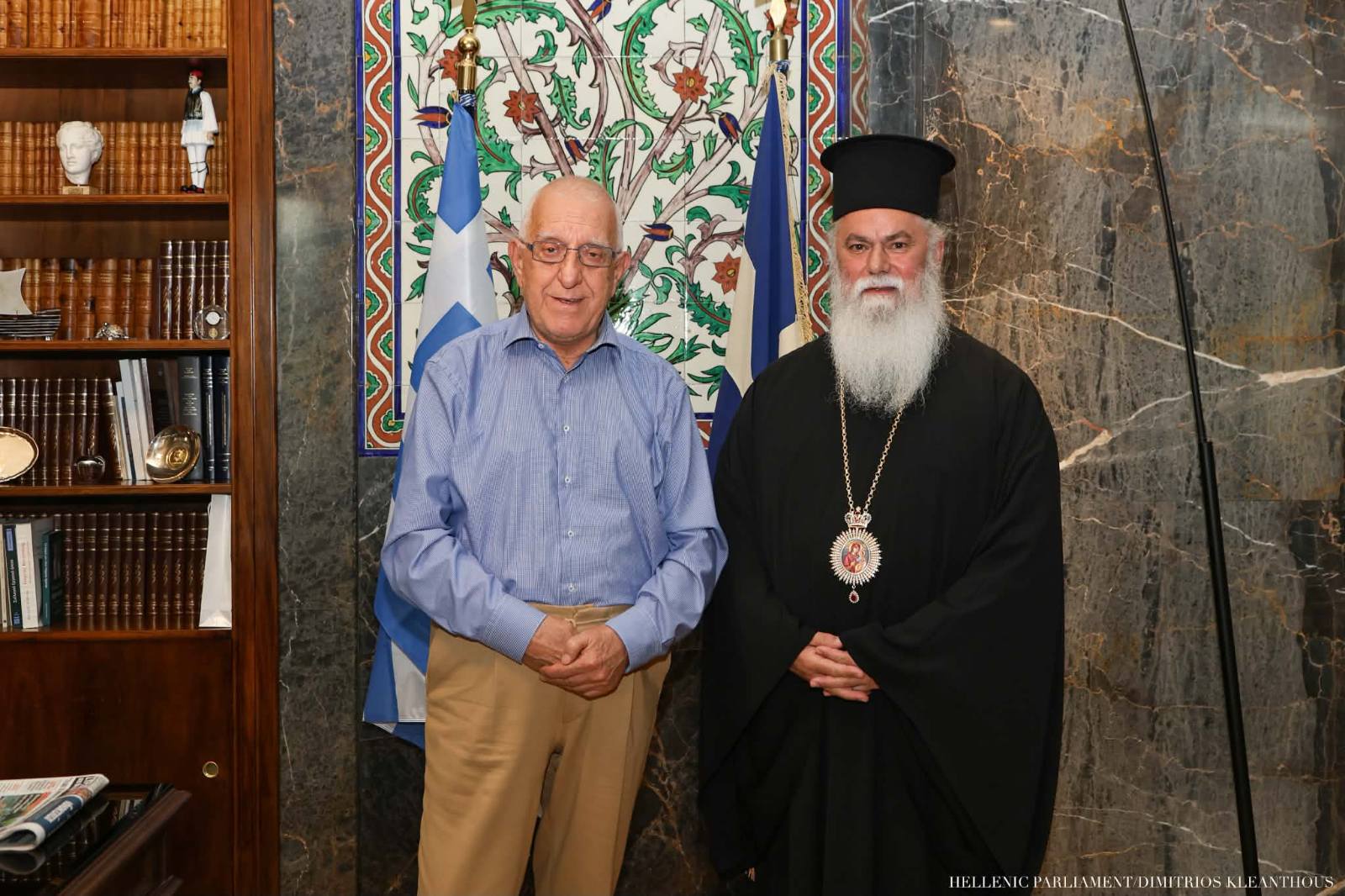 Συνάντηση του Μητροπολίτη Καλαβρύτων και Αιγιαλείας με τον Πρόεδρο της Βουλής Νικήτα Κακλαμάνη 4 Συνάντηση του Μητροπολίτη Καλαβρύτων και Αιγιαλείας με τον Πρόεδρο της Βουλής Νικήτα Κακλαμάνη