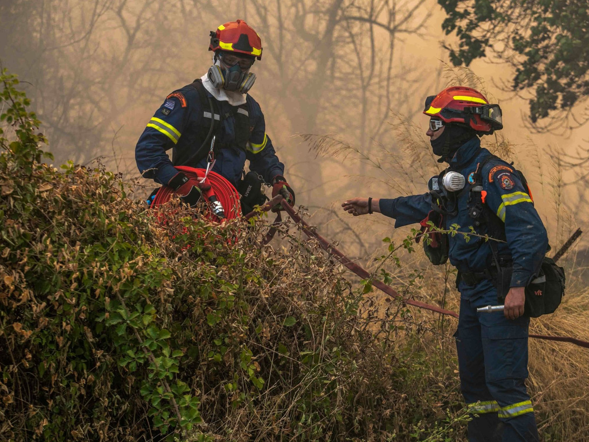 Υπό έλεγχο η πυρκαγιά στην Ημαθία - Οριοθετήθηκε η φωτιά στη Ροδόπη