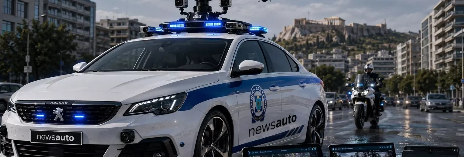 Το νέο «έξυπνο» περιπολικό της Αστυνομίας