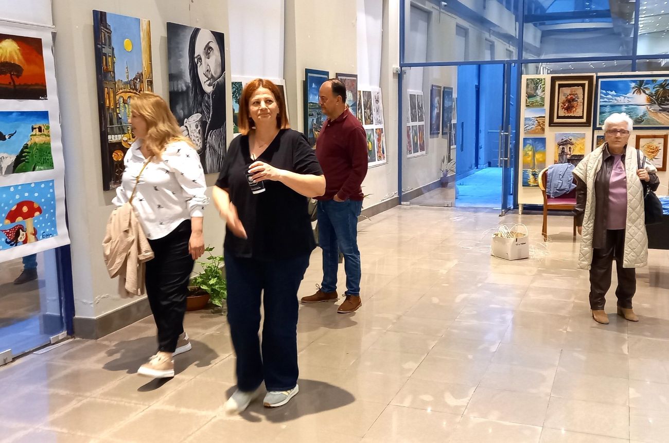 Η Έκθεση Ζωγραφικής «Αισθήματα & Χρώματα» στον Πολυχώρο Πολιτισμού Αμαλιάδας ΦΩΤΟ 4 Η Έκθεση Ζωγραφικής «Αισθήματα & Χρώματα» στον Πολυχώρο Πολιτισμού Αμαλιάδας ΦΩΤΟ