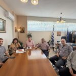 Κάτω Αχαΐα: Ο Γρ.Αλεξόπουλος με εμπόρους εν όψει καλοκαιριού και τουρισμού