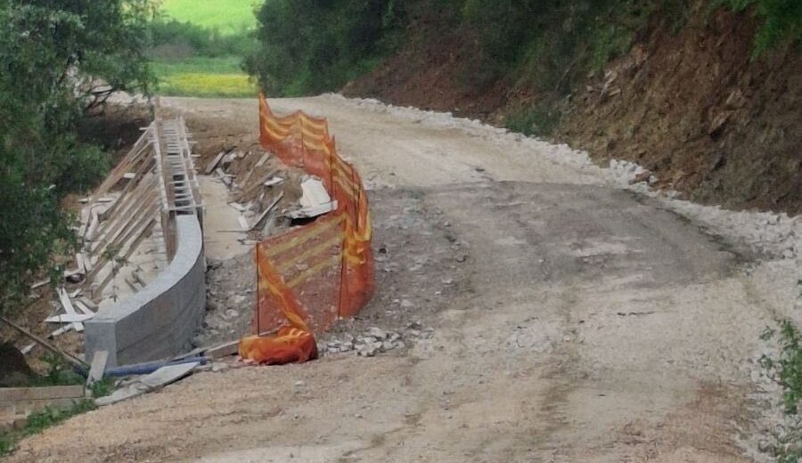 Ερύμανθος: Εργο αγροτικής οδοποιίας Κάλφα προς Πόρτες ΦΩΤΟ