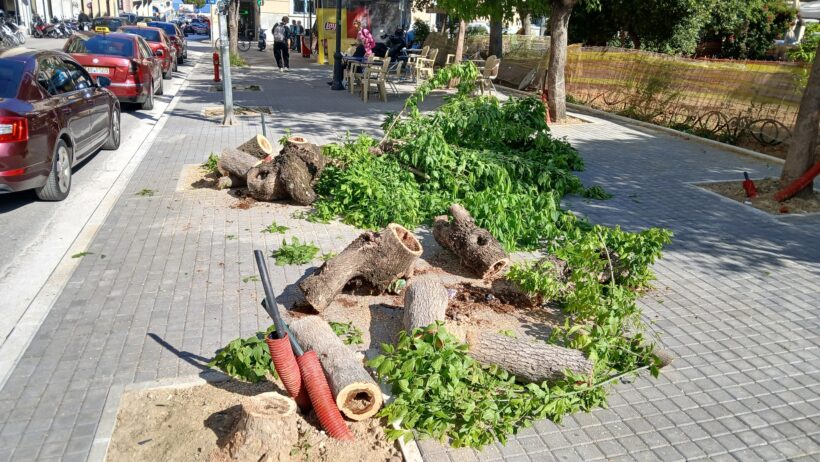 Πάτρα: Θλιβερό θέαμα στην Πλατεία Ολγας - Η απορία των περαστικών ΦΩΤΟ