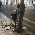 Πάτρα: Απερίγραπτη η εικόνα στο κέντρο - Σπασίματα και βρωμιές ΦΩΤΟ
