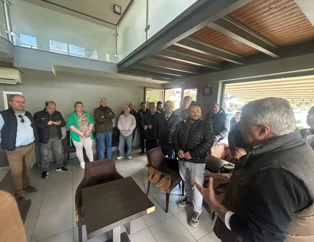 Καλάβρυτα: Η περιοδεία του ευρωβουλευτή του ΠΑΣΟΚ Γ. Μανιάτη - Οι προκλήσεις του Πρωτογενούς Τομέα ΦΩΤΟ