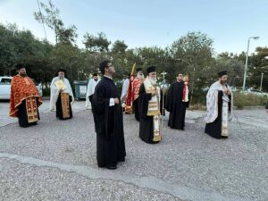 Περιφορά της εικόνας της Αγίας Ειρήνης Καλλιθέας Αιγίου ΦΩΤΟ
