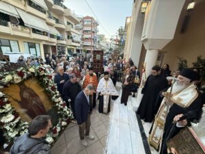 Αίγιο: Η μνήμη της Αγίας Ειρήνης, στο παρεκκλήσι του Αγίου Ιωάννη Αιγίου ΦΩΤΟ