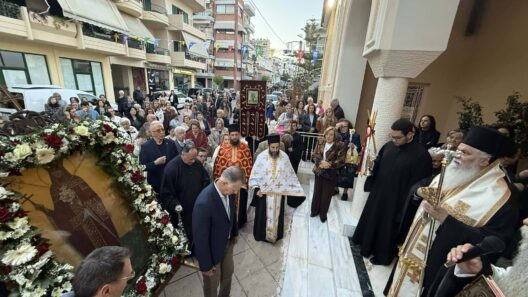 Αίγιο: Η μνήμη της Αγίας Ειρήνης, στο παρεκκλήσι του Αγίου Ιωάννη Αιγίου ΦΩΤΟ