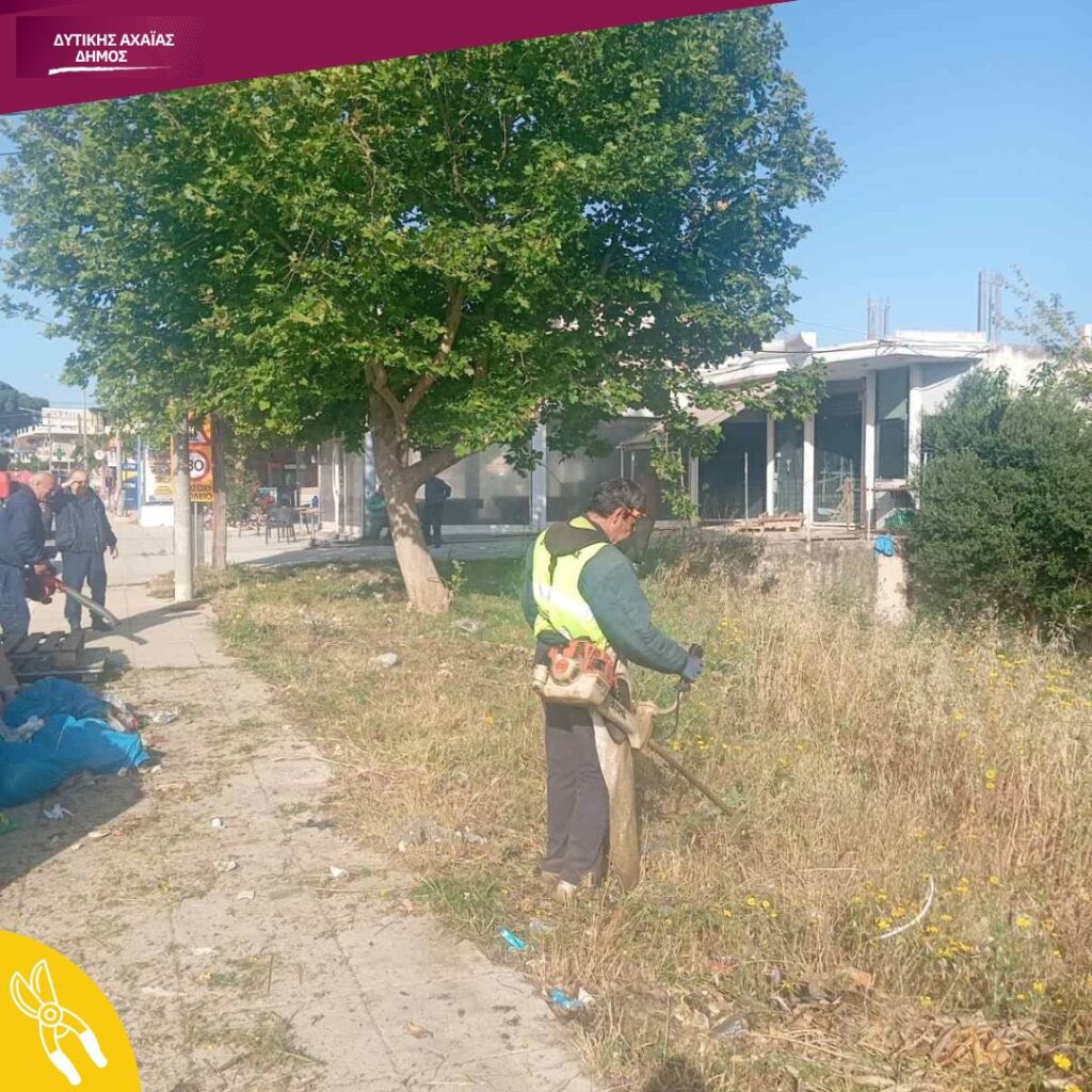 Δυτική Αχαΐα: Στο «φουλ» οι καθαρισμοί για να προλάβουν τις φωτιές ΦΩΤΟ