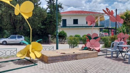 Η πιο όμορφη πλατεία στο Γηροκομειό Πατρών ΦΩΤΟ