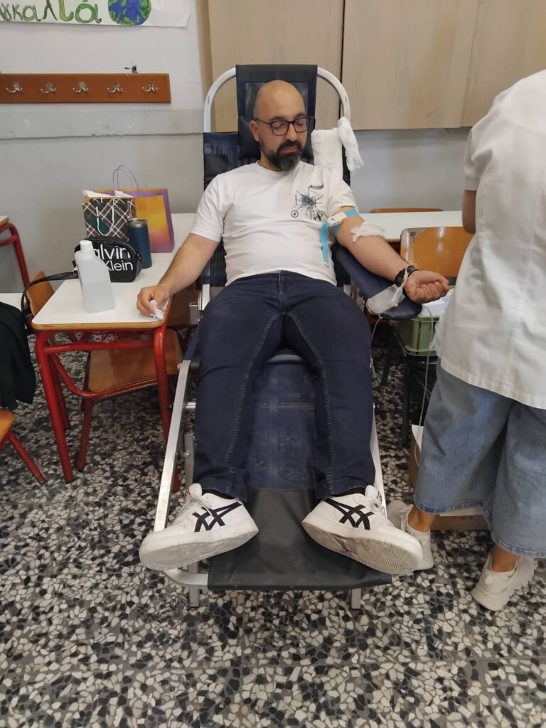 Επιτυχημένη αιμοδοσία από τον Σύλλογο Αγίου Βασιλείου ΦΩΤΟ