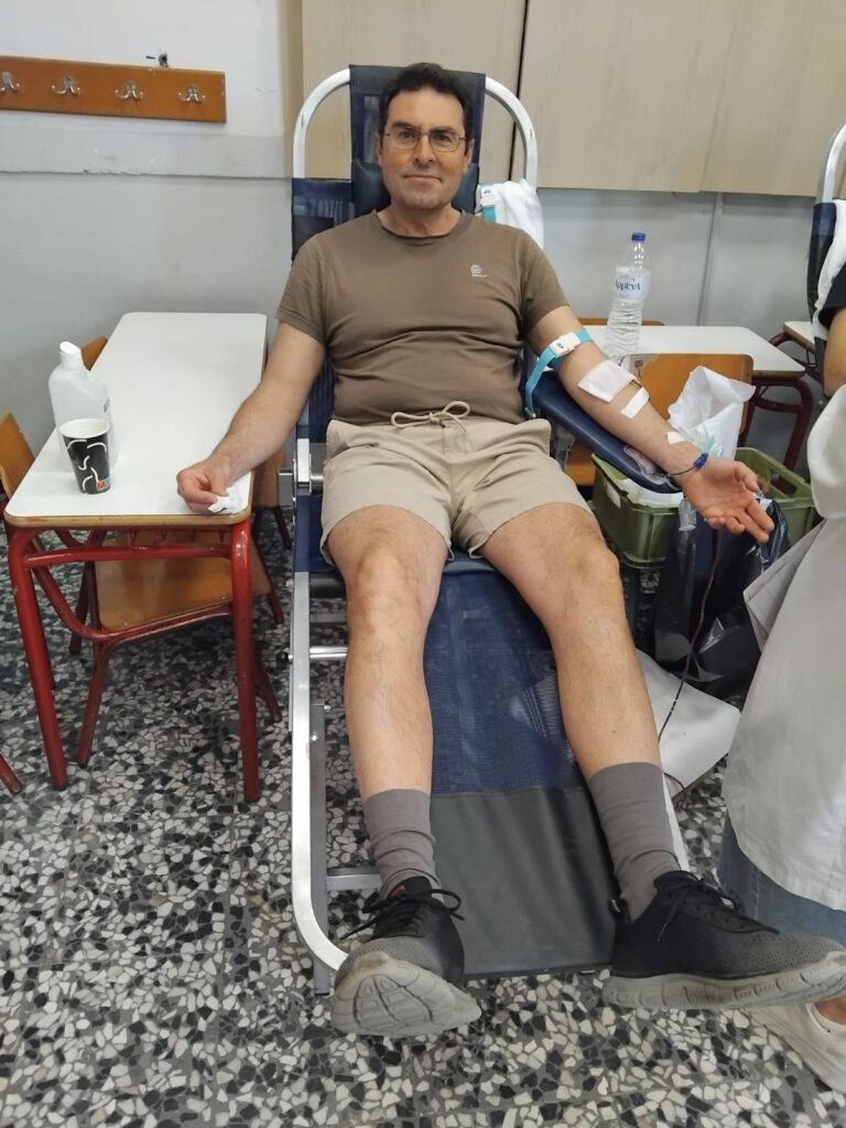 Επιτυχημένη αιμοδοσία από τον Σύλλογο Αγίου Βασιλείου ΦΩΤΟ