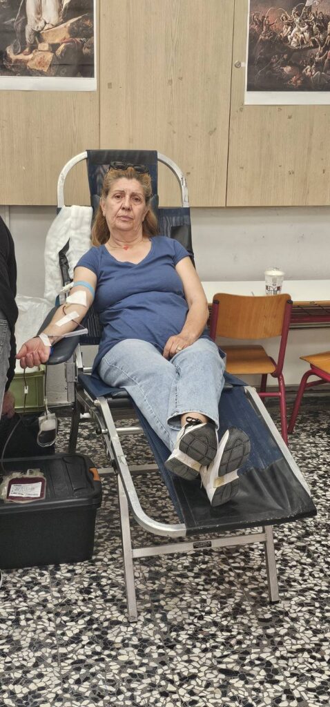 Επιτυχημένη αιμοδοσία από τον Σύλλογο Αγίου Βασιλείου ΦΩΤΟ