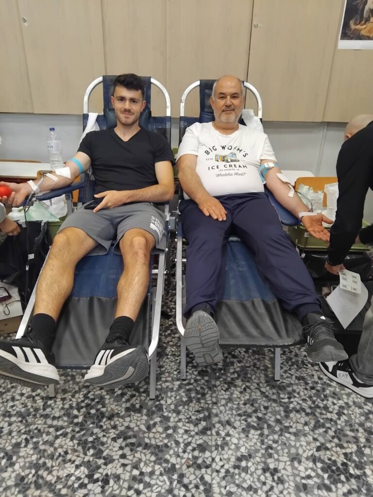 Επιτυχημένη αιμοδοσία από τον Σύλλογο Αγίου Βασιλείου ΦΩΤΟ