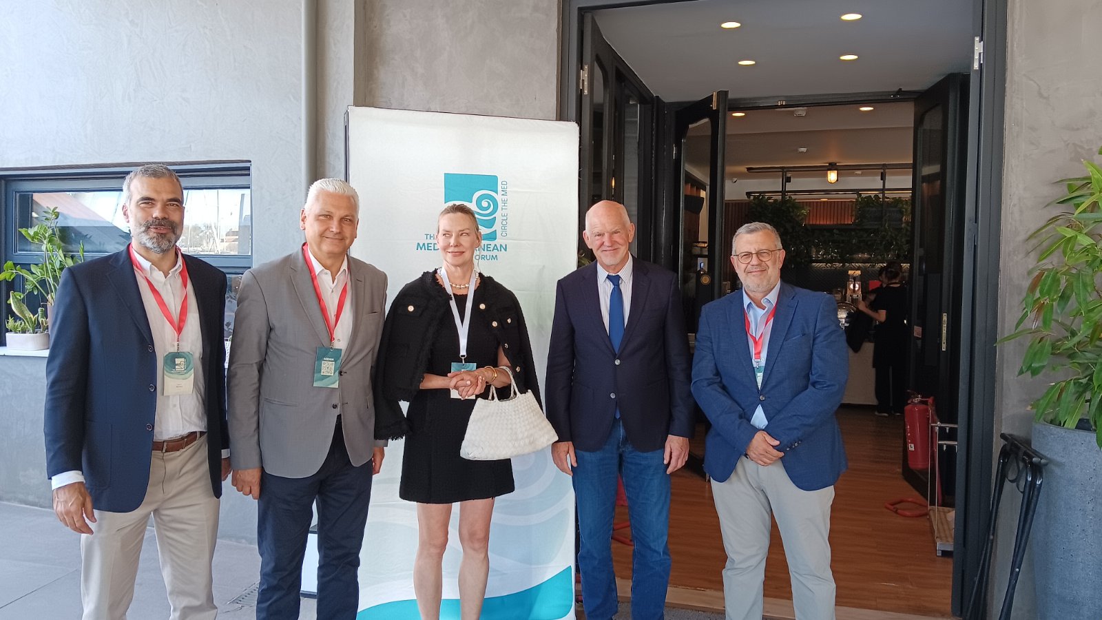 Ο Φωκίων Ζαΐμης στο Συνέδριο Circle the Med – The Mediterranean Forum