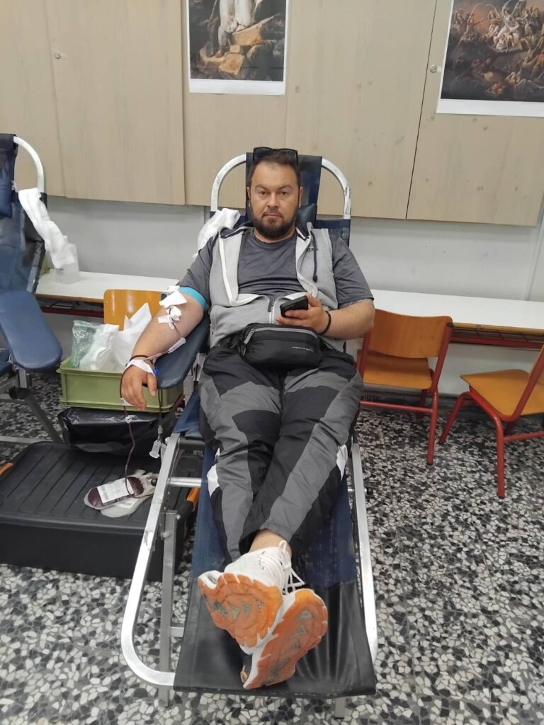 Επιτυχημένη αιμοδοσία από τον Σύλλογο Αγίου Βασιλείου ΦΩΤΟ