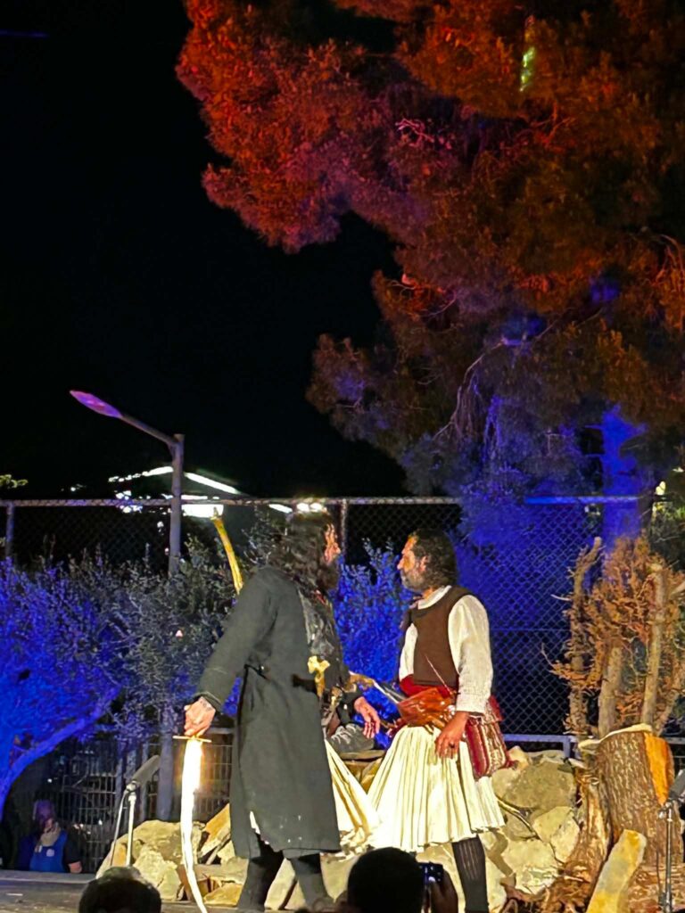 Το Αγημα Αναβίωσης Παναγιώτης Καρατζάς Πάτρας σε θεατρική παράσταση στο Μεσολόγγι ΦΩΤΟ