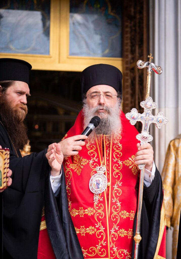 Η Ιερά Μητρόπολη Πειραιώς υποδέχθηκε την Τιμία Κάρα του Γερβασίου εκ Πατρών ΦΩΤΟ