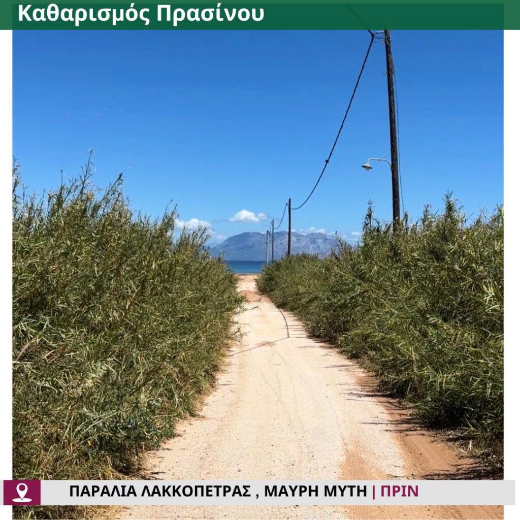 Δυτική Αχαΐα: «Αγνώριστες» γίνονται οι παραλίες για να υποδεχθούν δημότες και τουρίστες