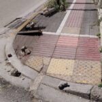 Πάτρα: Επικίνδυνη «παγίδα» σε διασταύρωση του κέντρου της πόλης ΦΩΤΟ