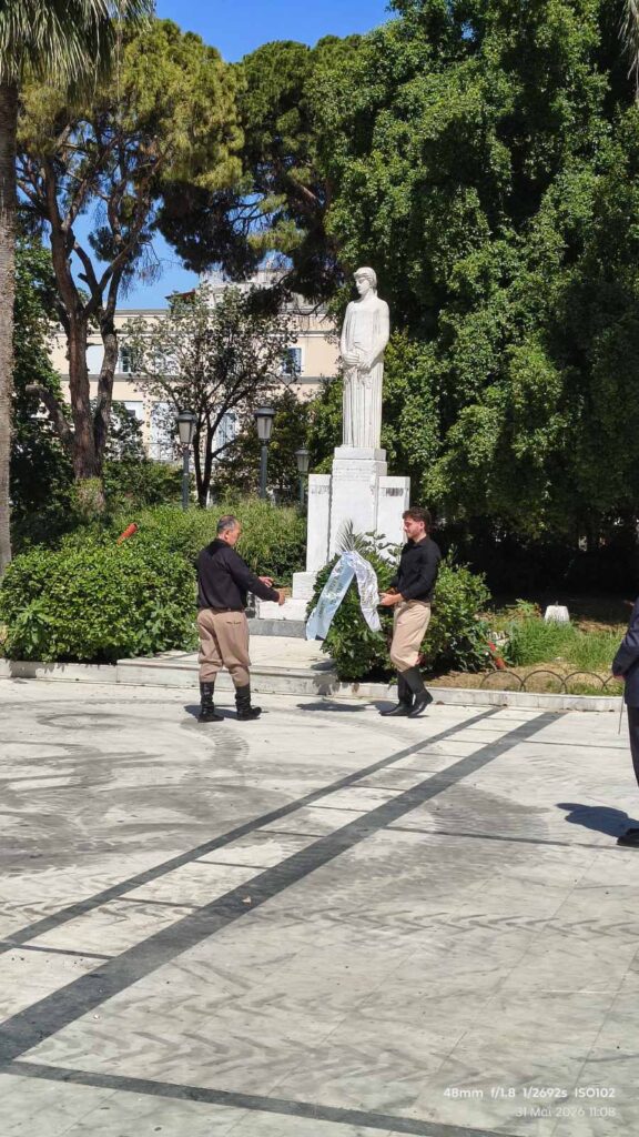 Τιμή και δόξα στους αγωνιστές της Μάχης της Κρήτης, στην Πάτρα ΦΩΤΟ