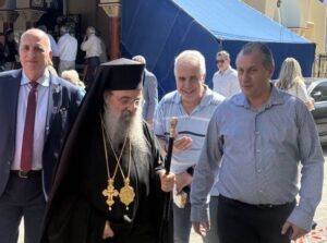 Ο Γιώργος Μόρος στη Αγία Τριάδα Ζαρουχλεΐκων