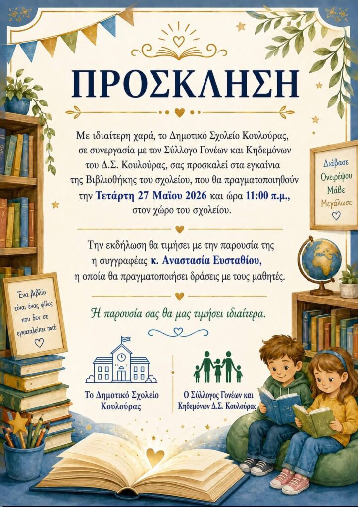 Εγκαίνια βιβλιοθήκης στο Δημοτικό σχολείο Κουλούρας ΦΩΤΟ 29 Εγκαίνια βιβλιοθήκης στο Δημοτικό σχολείο Κουλούρας ΦΩΤΟ