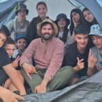Βιωματική κατασκηνωτική δράση μαθητών του Ιδιωτικού Γυμνασίου «Θεμέλιο» στην Πλαζ ΦΩΤΟ
