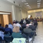 Εκδήλωση των συνταξιούχων, μετά την Αμαλιάδα, στην Πάτρα