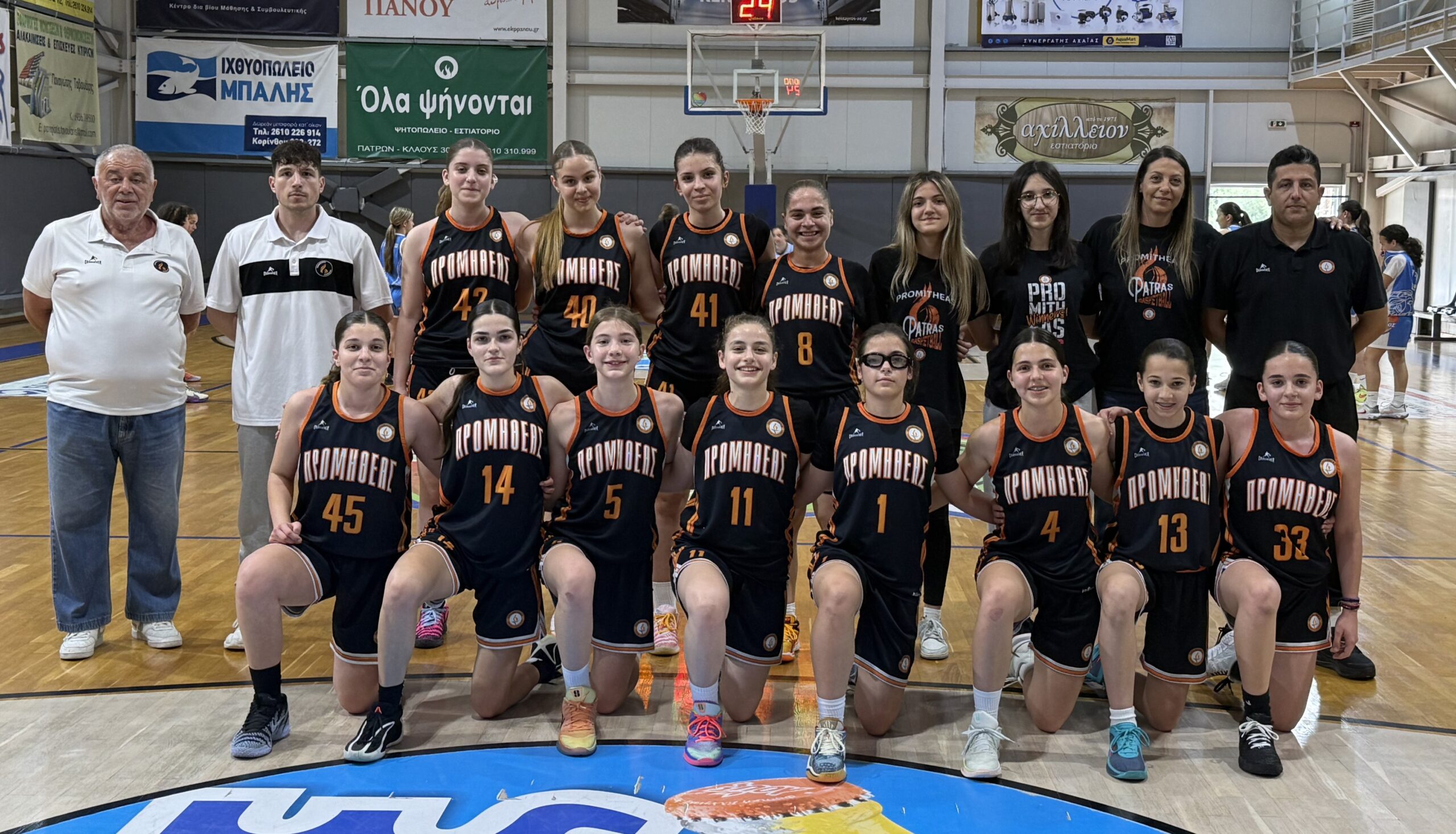 Δεύτερο συνεχόμενο πρωτάθλημα και 6ος τίτλος για τις Κορασίδες του Προμηθέα