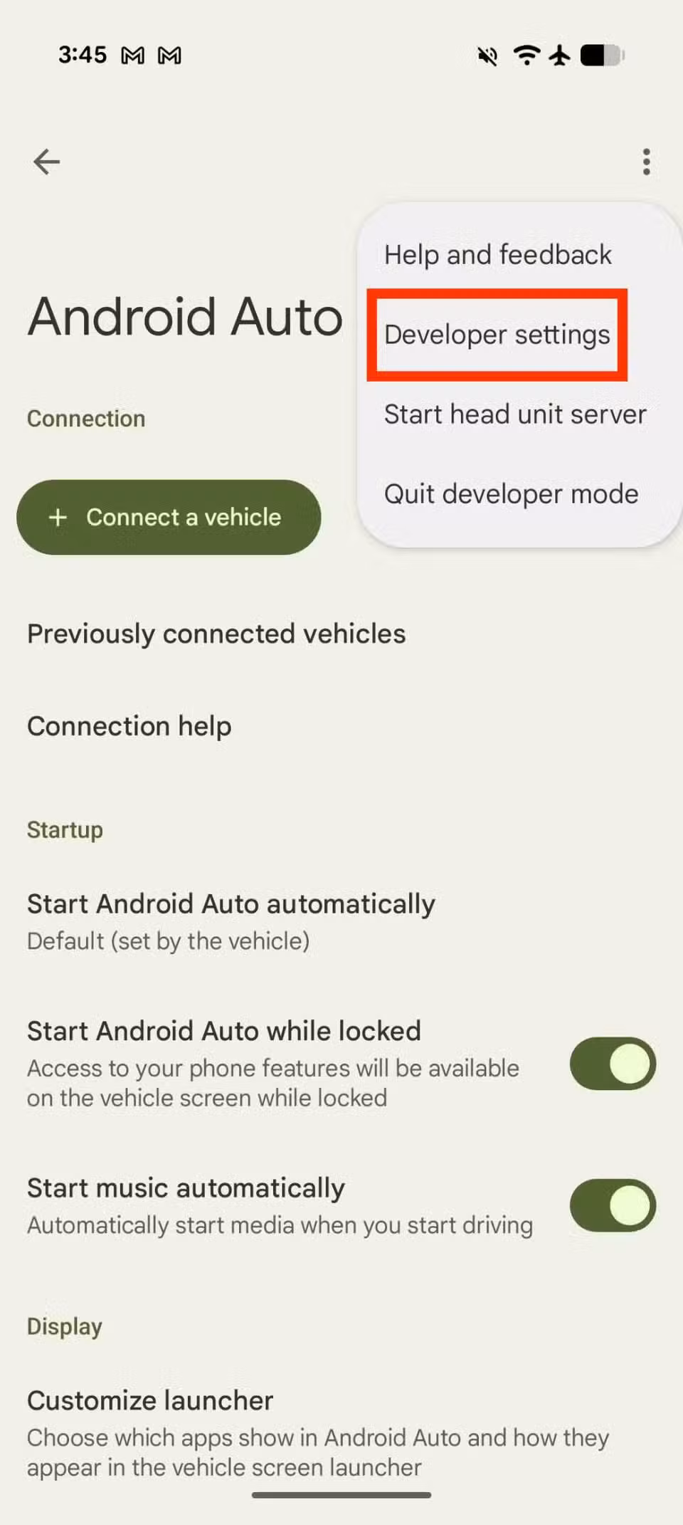 Android Auto: Η «κρυφή» ρύθμιση που κάνει την οθόνη του αυτοκινήτου σας κρυστάλλινη 34 Android Auto: Η «κρυφή» ρύθμιση που κάνει την οθόνη του αυτοκινήτου σας κρυστάλλινη