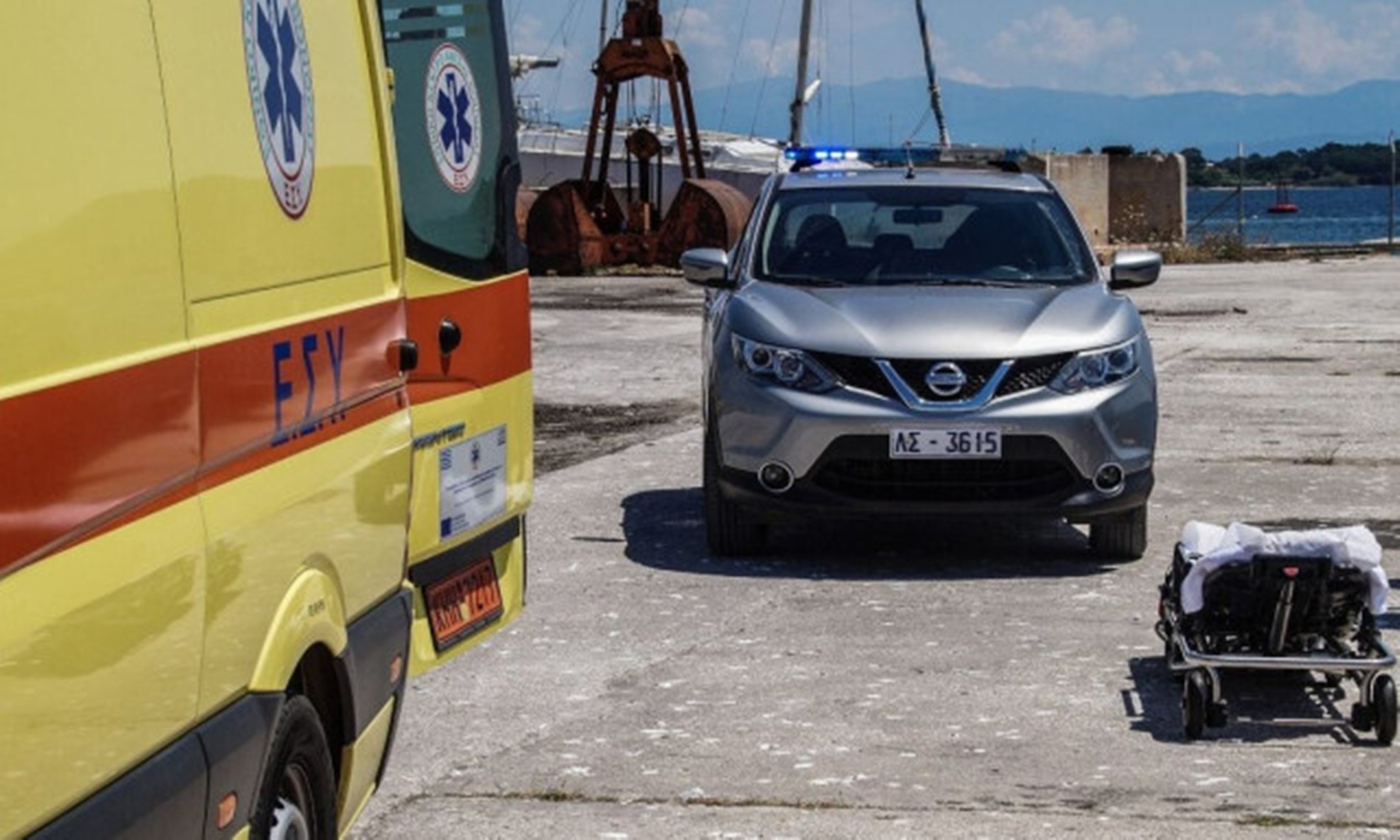 Πάτρα: Τραυματισμός σε πλοίο στο λιμάνι