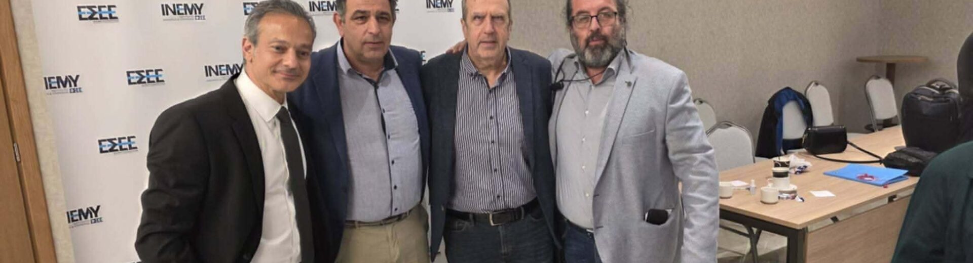 Ο Λάμπης Παπαδόπουλος στην Γενική Συνέλευση της Εθνικής Συνομοσπονδίας Εμπορίου Ελλάδος ΦΩΤΟ