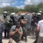 Προμαχώνας: Ένταση με χημικά και λιποθυμία αγρότη ΒΙΝΤΕΟ