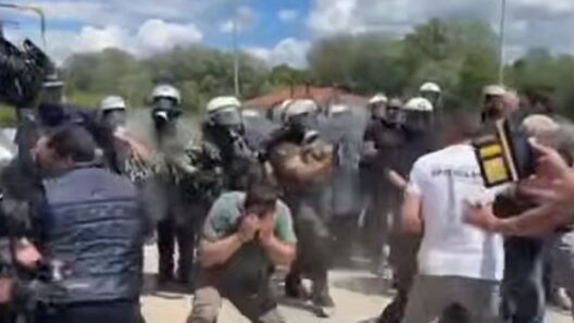 Προμαχώνας: Ένταση με χημικά και λιποθυμία αγρότη ΒΙΝΤΕΟ 36 Προμαχώνας: Ένταση με χημικά και λιποθυμία αγρότη ΒΙΝΤΕΟ