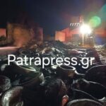 Πάτρα: Εμπρησμός η φωτιά στο πρώην εργοστάσιο της Pirelli - Tι ερευνά η Πυροσβεστική ΦΩΤΟ - ΒΙΝΤΕΟ
