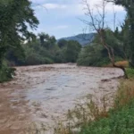 Ερύμανθος: Υπερχείλισε ο ποταμός Πηνειός λόγω έντονης βροχόπτωσης ΒΙΝΤΕΟ