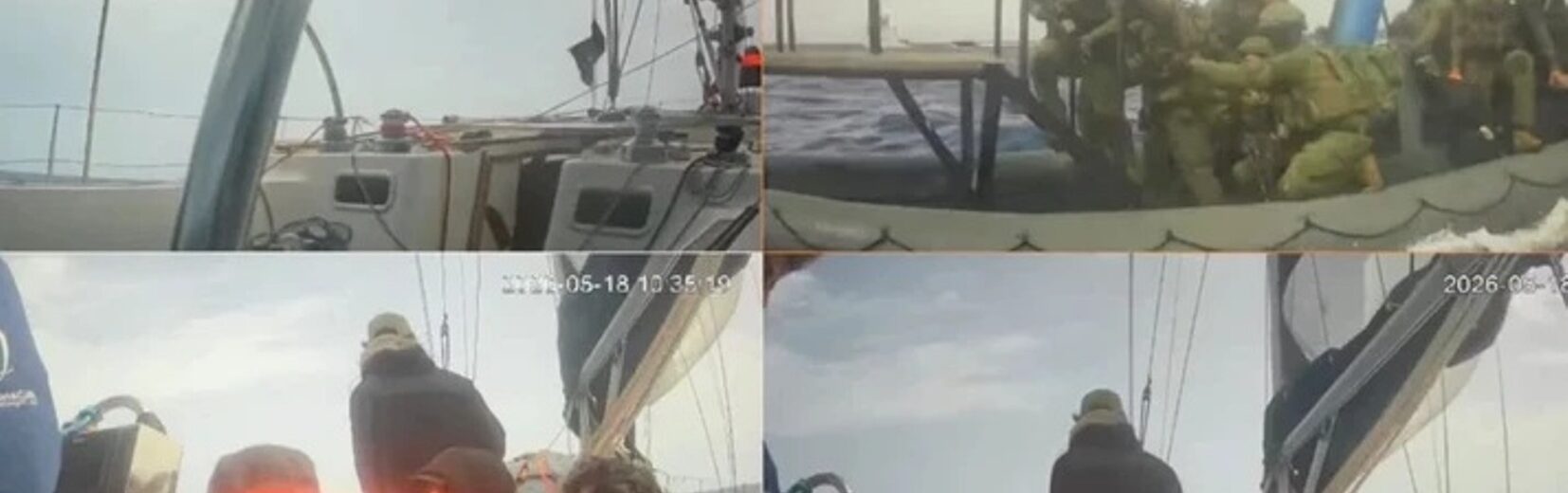 Επιδρομή Ισραηλινών σε πλοίο στολίσκου ανθρωπιστικής βοήθειας προς τη Γάζα ΒΙΝΤΕΟ