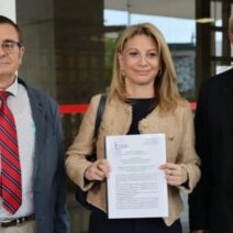 Η Καρυστιανού στον Αρειο Πάγο για το κόμμα - Τί δήλωσε