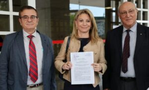 Η Καρυστιανού στον Αρειο Πάγο για το κόμμα - Τί δήλωσε