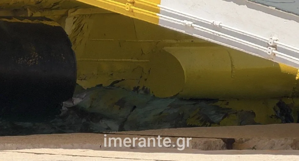 Ζάκυνθος: Πρόσκρουση πλοίου με 679 επιβάτες στο λιμάνι ΦΩΤΟ