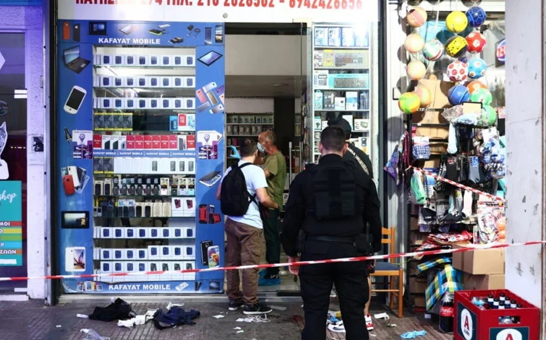Το βίντεο από την ένοπλη επίθεση στα Πατήσια - Οι κινήσεις των δραστών