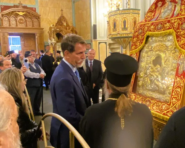 Ο Παύλος Ντε Γκρες στην εικόνα «Άξιον Εστί», στο Μεσολόγγι ΦΩΤΟ 30 Ο Παύλος Ντε Γκρες στην εικόνα «Άξιον Εστί», στο Μεσολόγγι ΦΩΤΟ