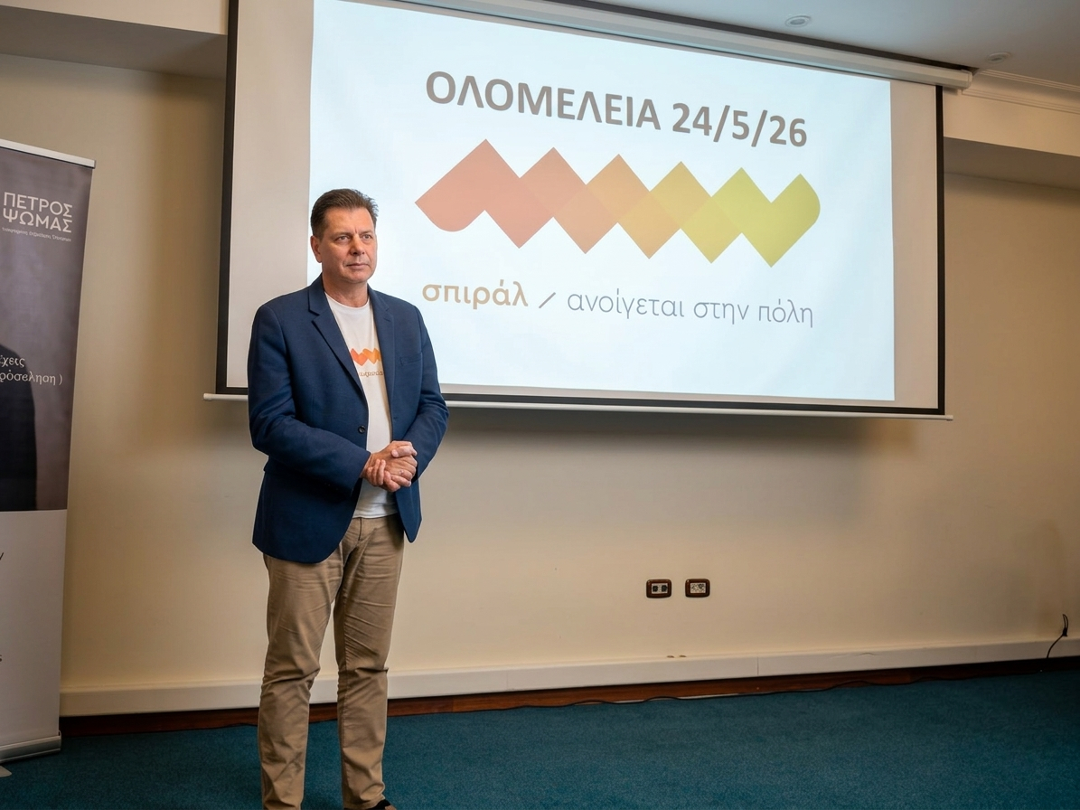 Η ολομέλεια της Δημοτικής Παράταξης Ψωμά «σπιράλ»
