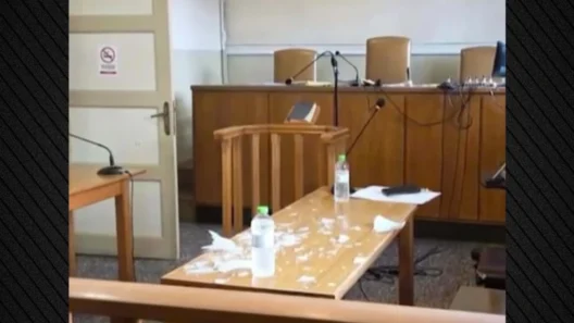 Νάουσα: Φωτιστικό έπεσε πάνω σε δικηγόρο κατά τη διάρκεια της δίκης 36 Νάουσα: Φωτιστικό έπεσε πάνω σε δικηγόρο κατά τη διάρκεια της δίκης